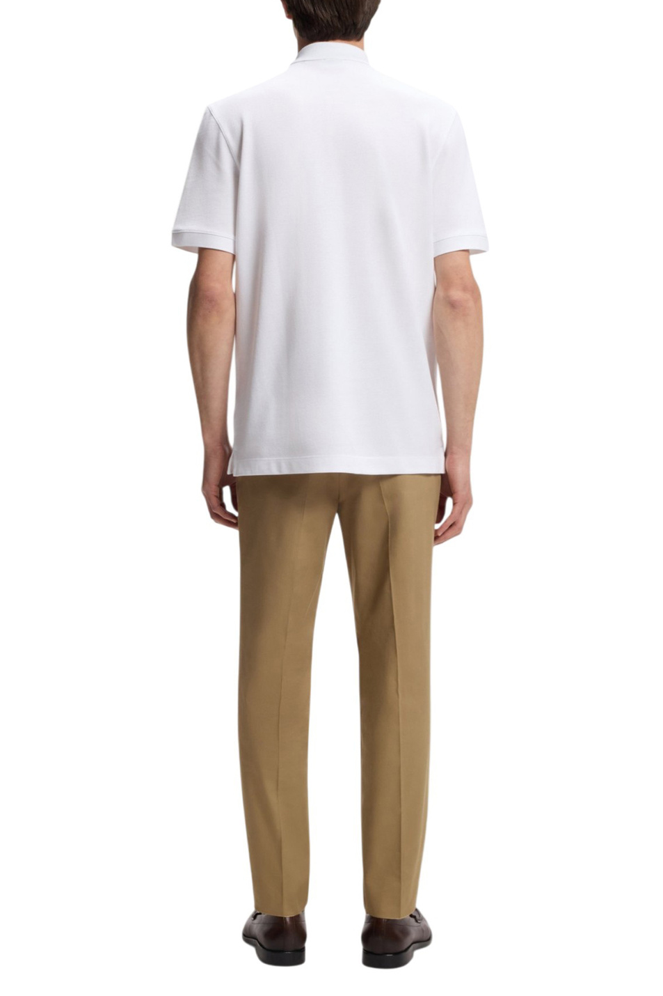Мужской BOSS Поло Pallas из натурального хлопка (цвет ), артикул 50553564 | Фото 4
