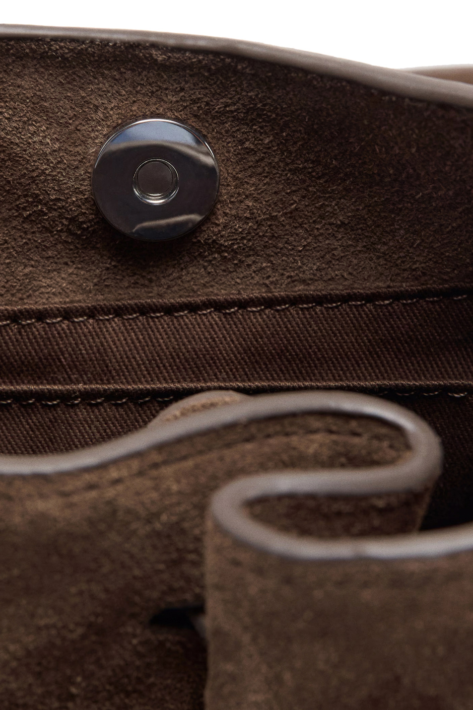 Сумка RUIRA из натуральной замши|Основной цвет:Коричневый Женский Mango Сумка RUIRA из натуральной замши (цвет ), артикул 27031213 | Фото 3