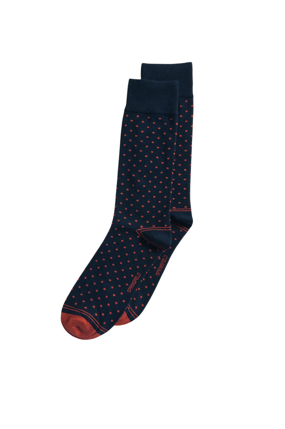 Носки с принтом|Основной цвет:Синий Мужской Springfield Носки с принтом (цвет ), артикул 0652108 | Фото 1