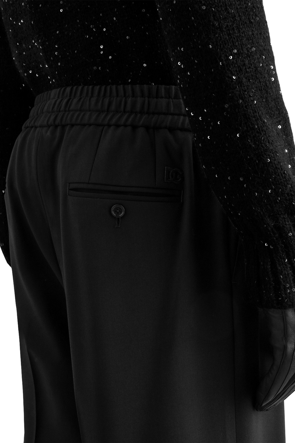Мужской Dolce & Gabbana Брюки из шерстяного габардина (цвет ), артикул GP26FZ-FUBG4 | Фото 5
