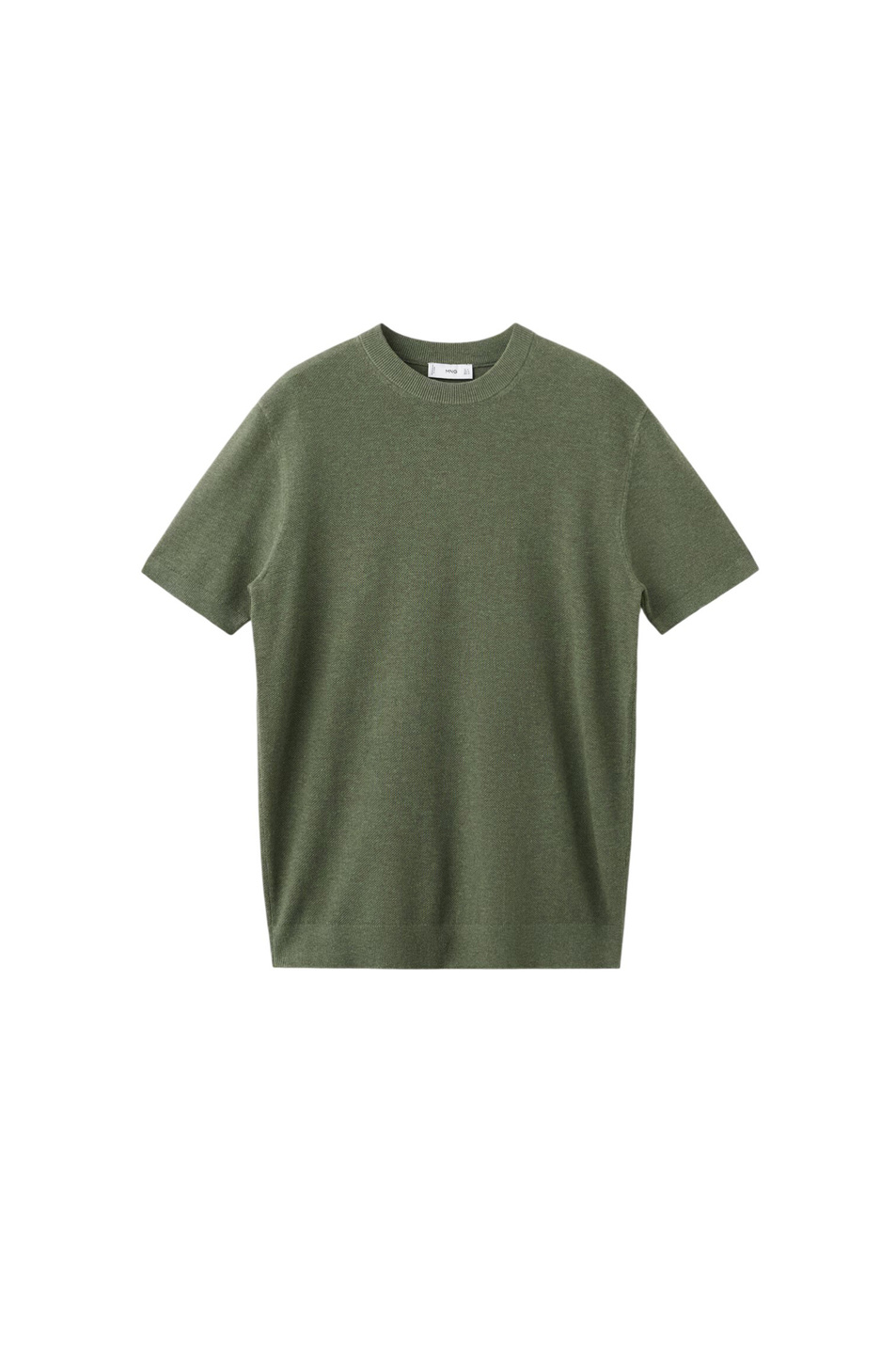 Мужской Mango Man Футболка ANDREW из смесового хлопка (цвет ), артикул 27095938 | Фото 1