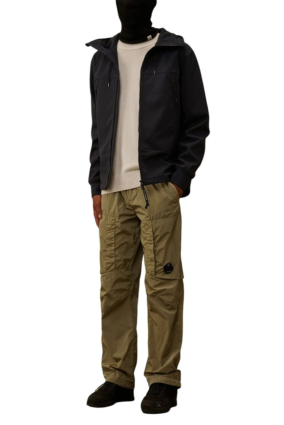 Мужской C.P. Company Джемпер из смесовой шерсти (цвет ), артикул 19CMKN707A110149A | Фото 3