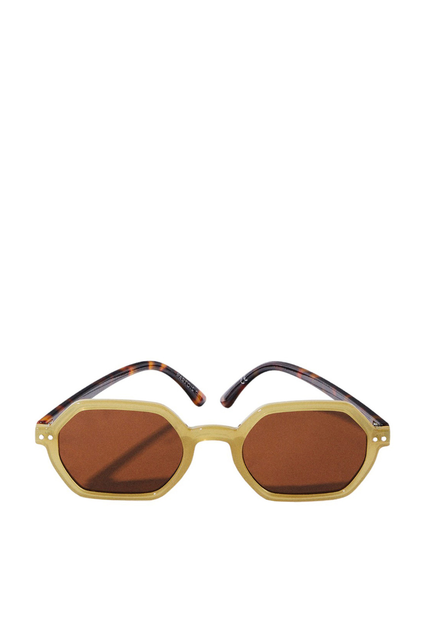 Солнцезащитные очки|Основной цвет:Хаки|Артикул:196830 | Фото 1