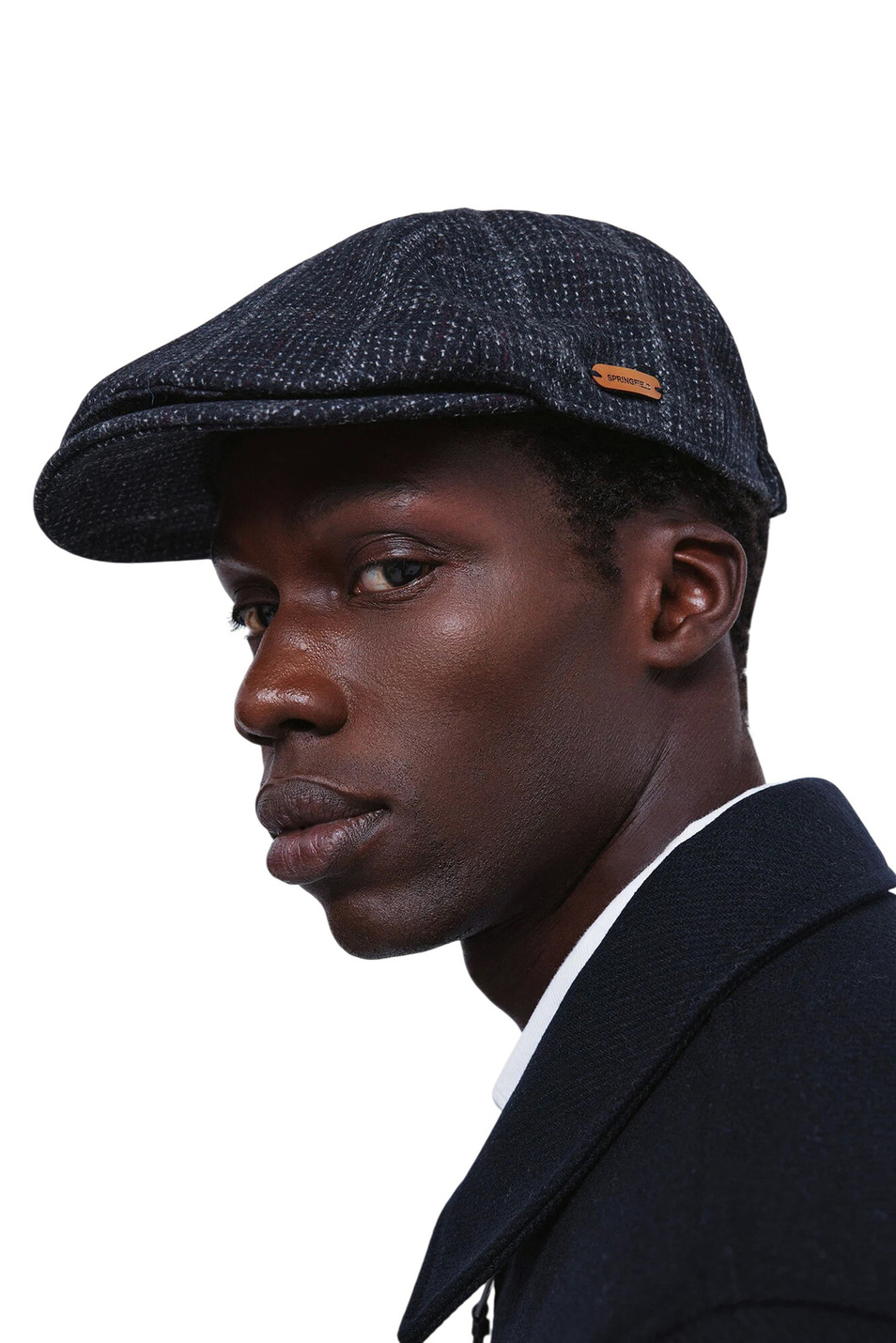 Мужской Springfield Кепи из смесовой шерсти (цвет ), артикул 0122836 | Фото 3