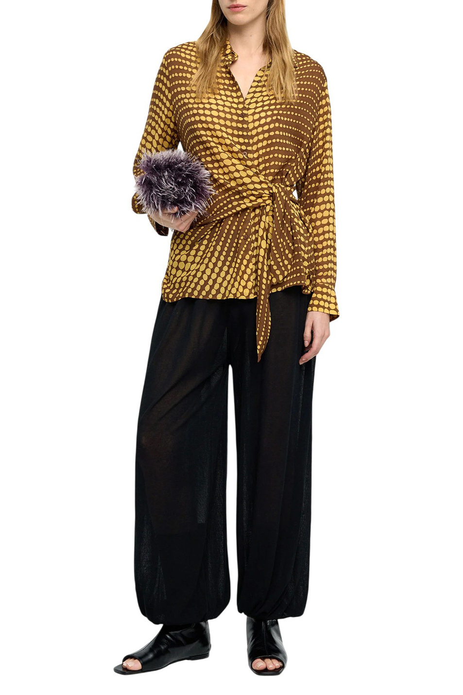 Женский Parfois Рубашка с принтом (цвет ), артикул 244302 | Фото 2