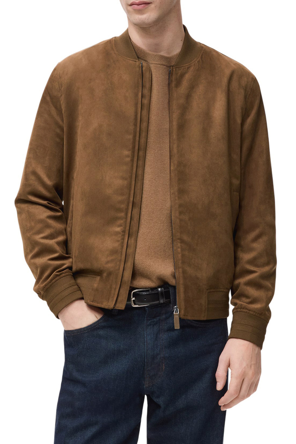 Мужской Mango Man Бомбер BERO на молнии (цвет ), артикул 27074404 | Фото 3