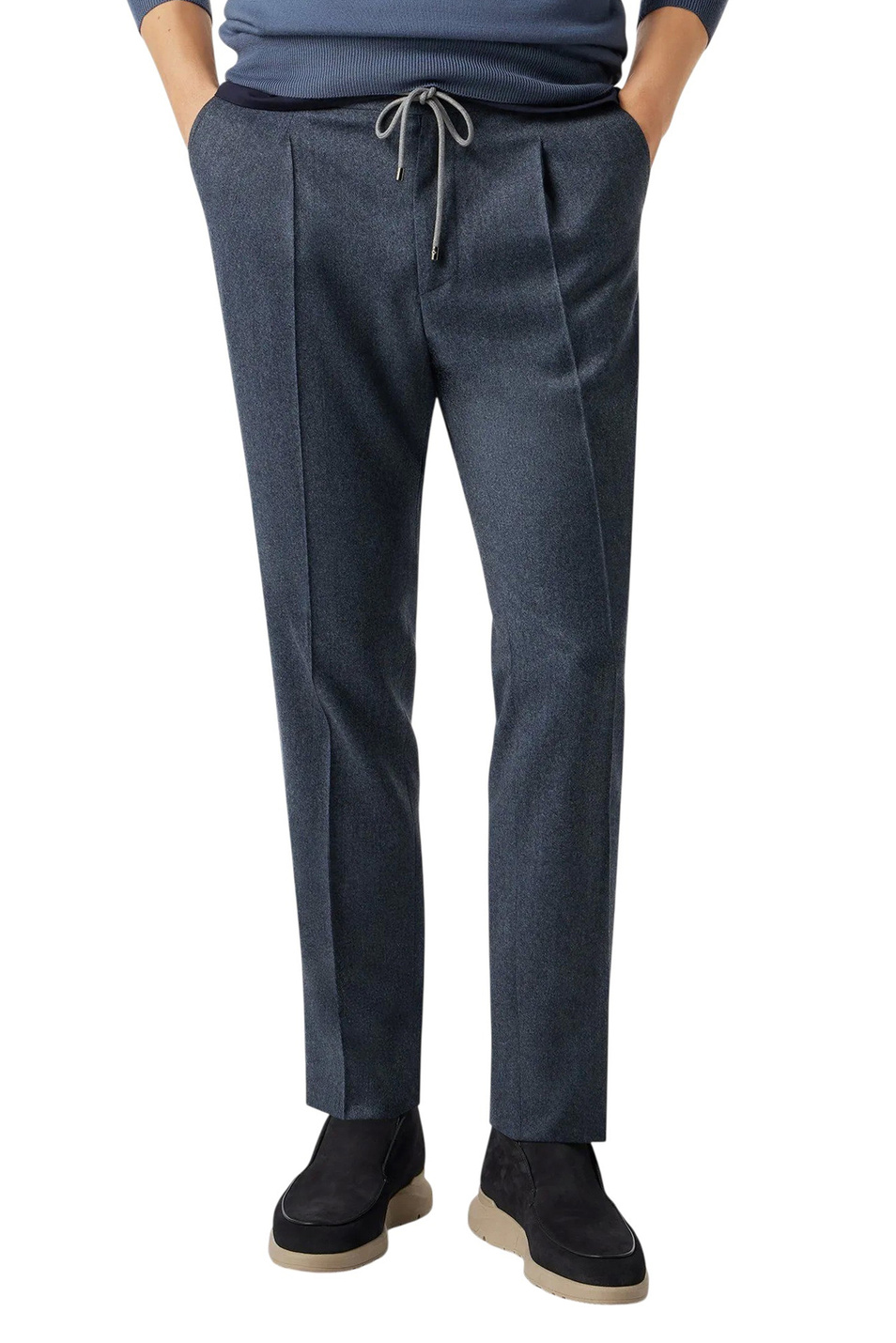 Мужской Corneliani Брюки из шерсти (цвет ), артикул 264706-2618400 | Фото 4