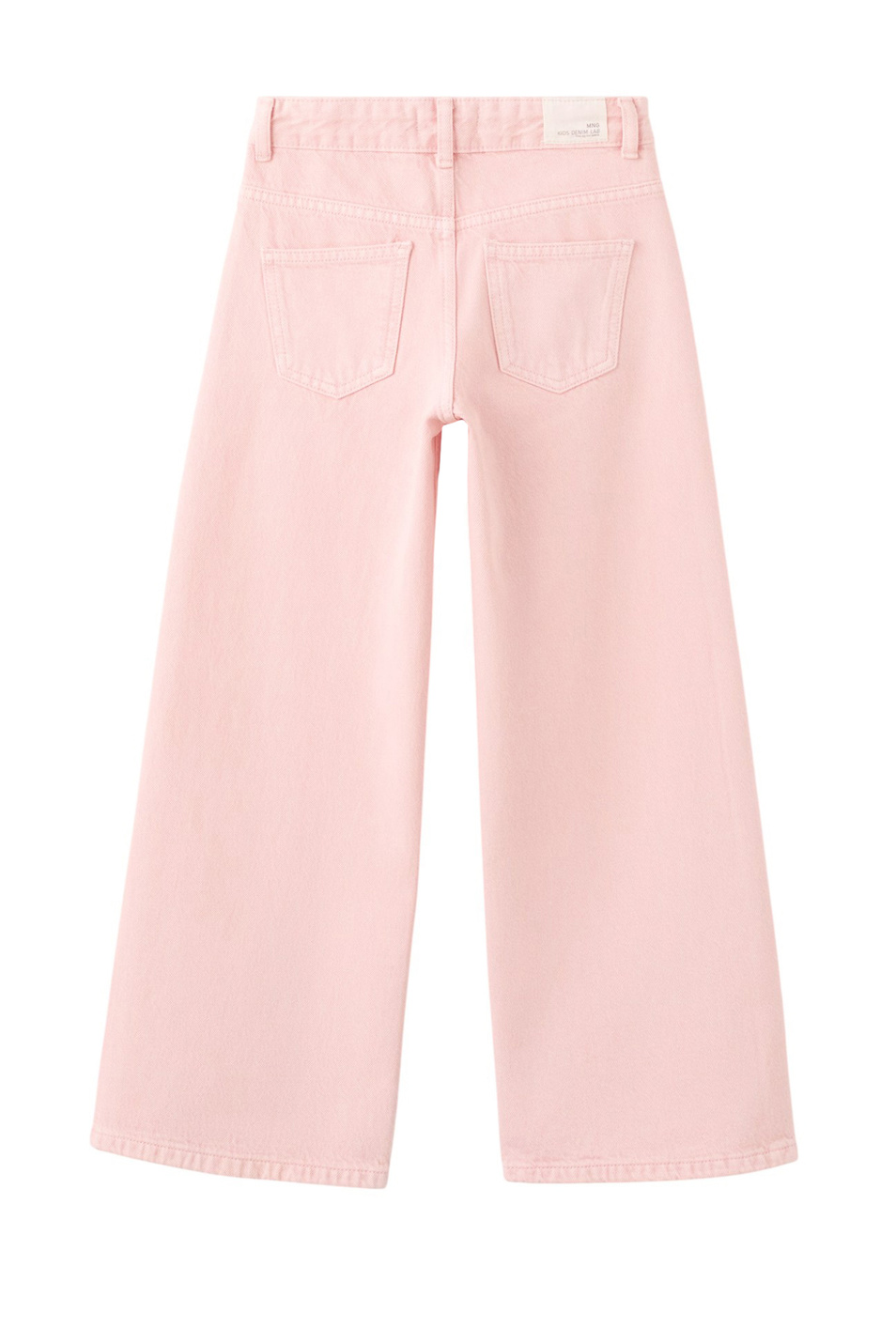 Девочкам Mango Kids Джинсы LOWRISEE из хлопка (цвет ), артикул 27002896 | Фото 2