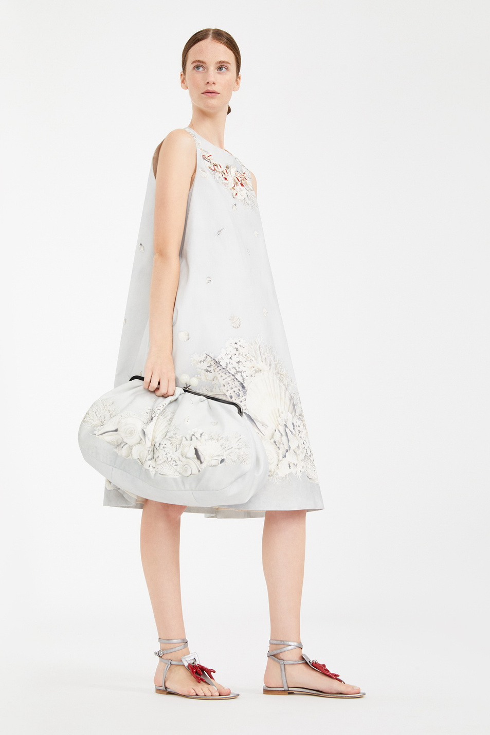Женский Weekend Max Mara Платье из натурального хлопка CAIMANO (цвет ), артикул 52210401 | Фото 4