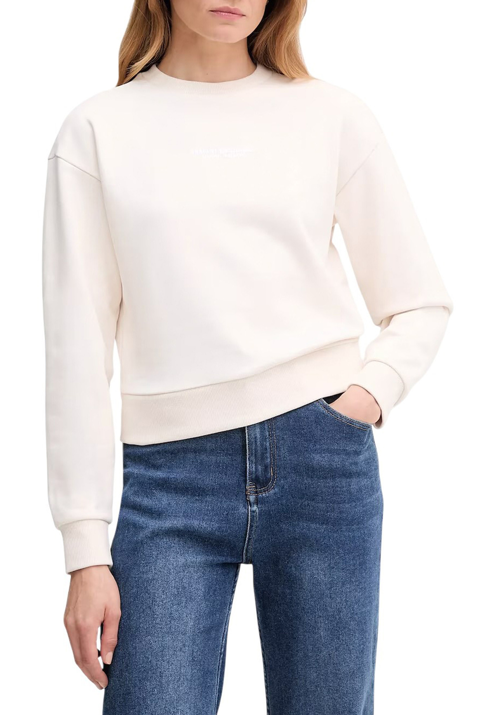 Женский Armani Exchange Свитшот из хлопка (цвет ), артикул XW001451-AF10830 | Фото 3