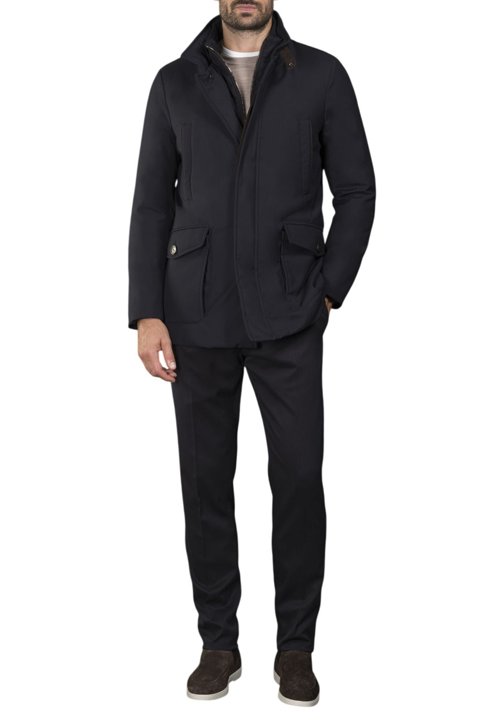 Мужской MooRER Куртка DRIVE-PUM (цвет ), артикул MOUGI101185-TEPA184-DRIVE | Фото 2