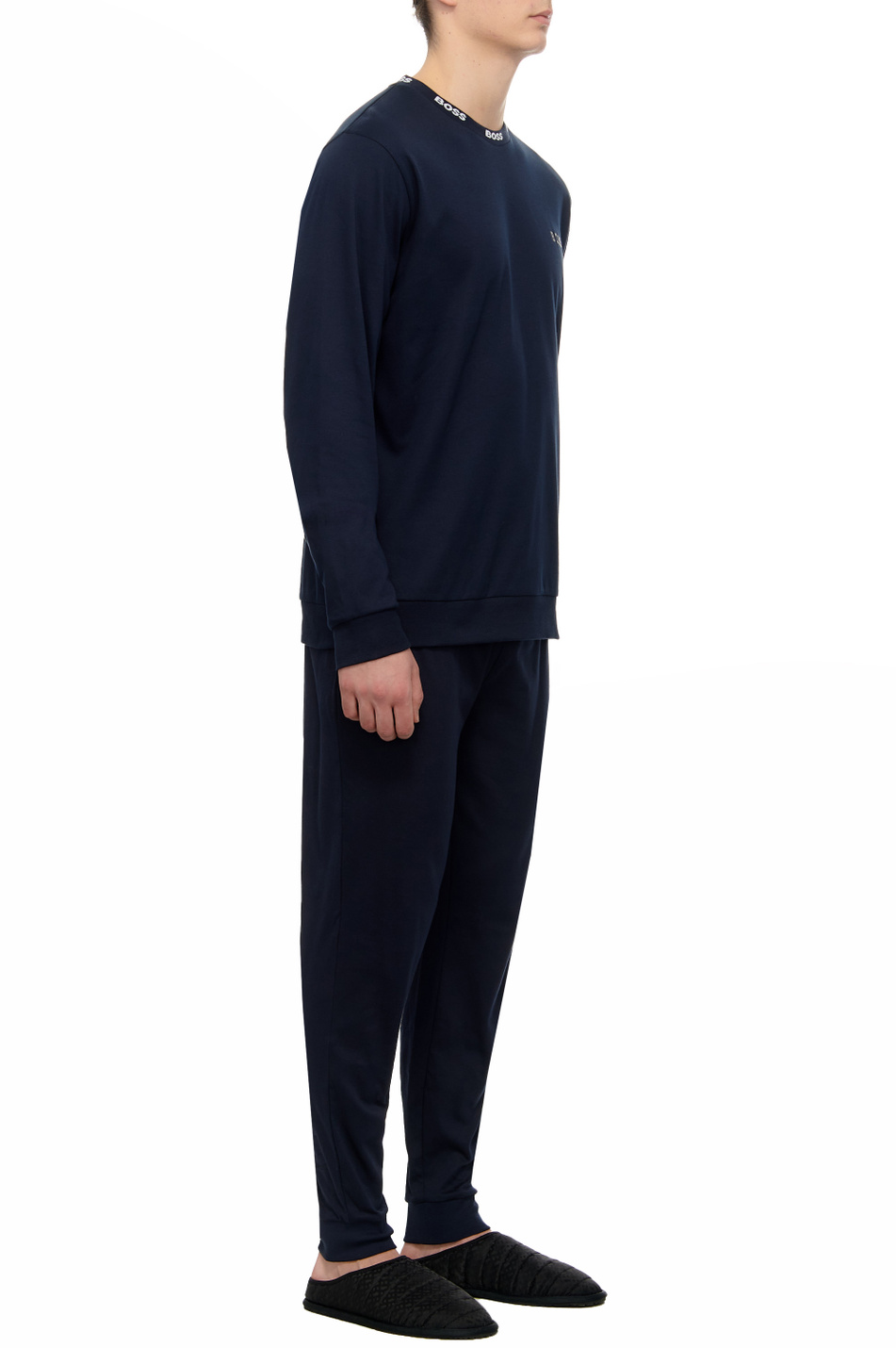 Мужской BOSS Пижама из натурального хлопка с логотипом (цвет ), артикул 50509411 | Фото 3