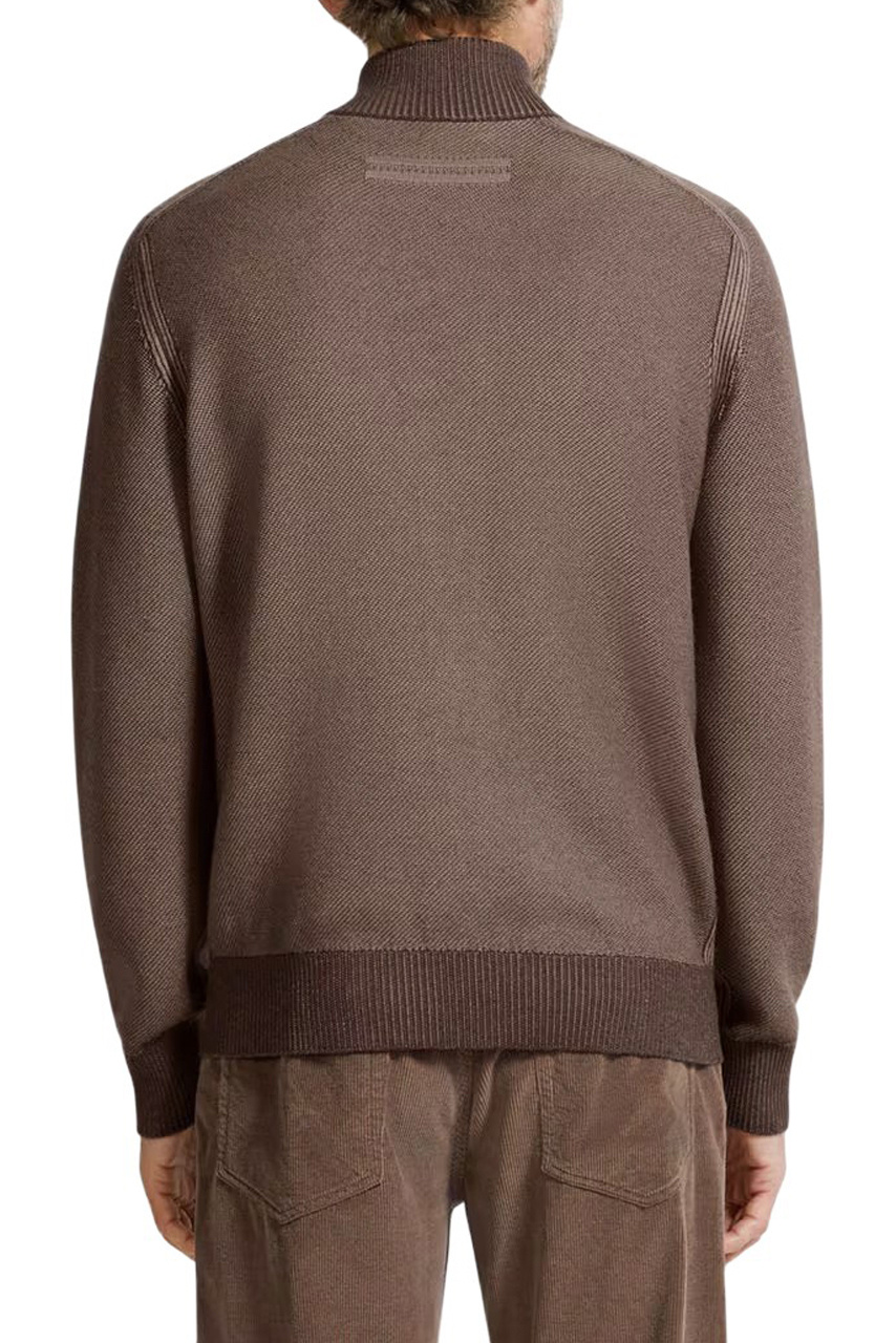 Мужской Zegna Кардиган из шелка и кашемира (цвет ), артикул UGJ92A2-157-155 | Фото 3