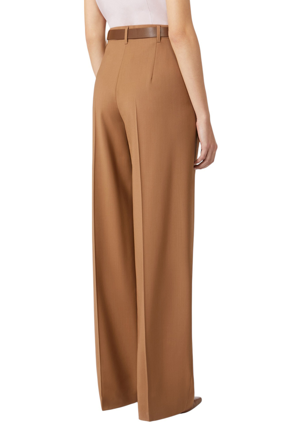 Женский Max Mara Брюки BERGAMO из шерсти с ремнем (цвет ), артикул 2526136061 | Фото 4