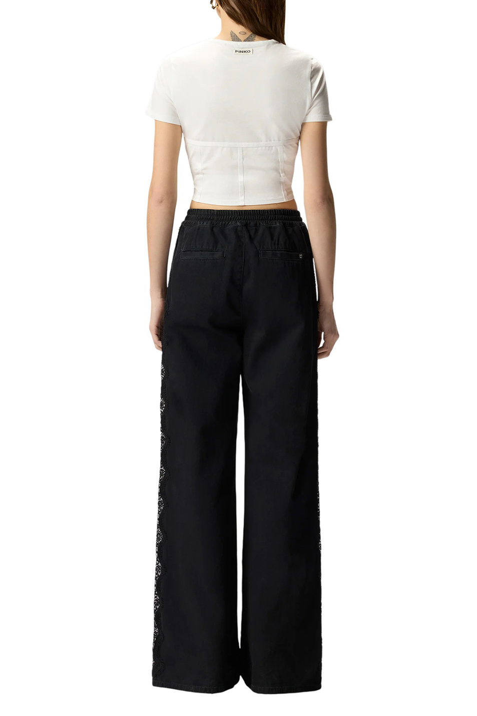 Женский Pinko Брюки PALCO с кружевом (цвет ), артикул 106422A33U | Фото 6