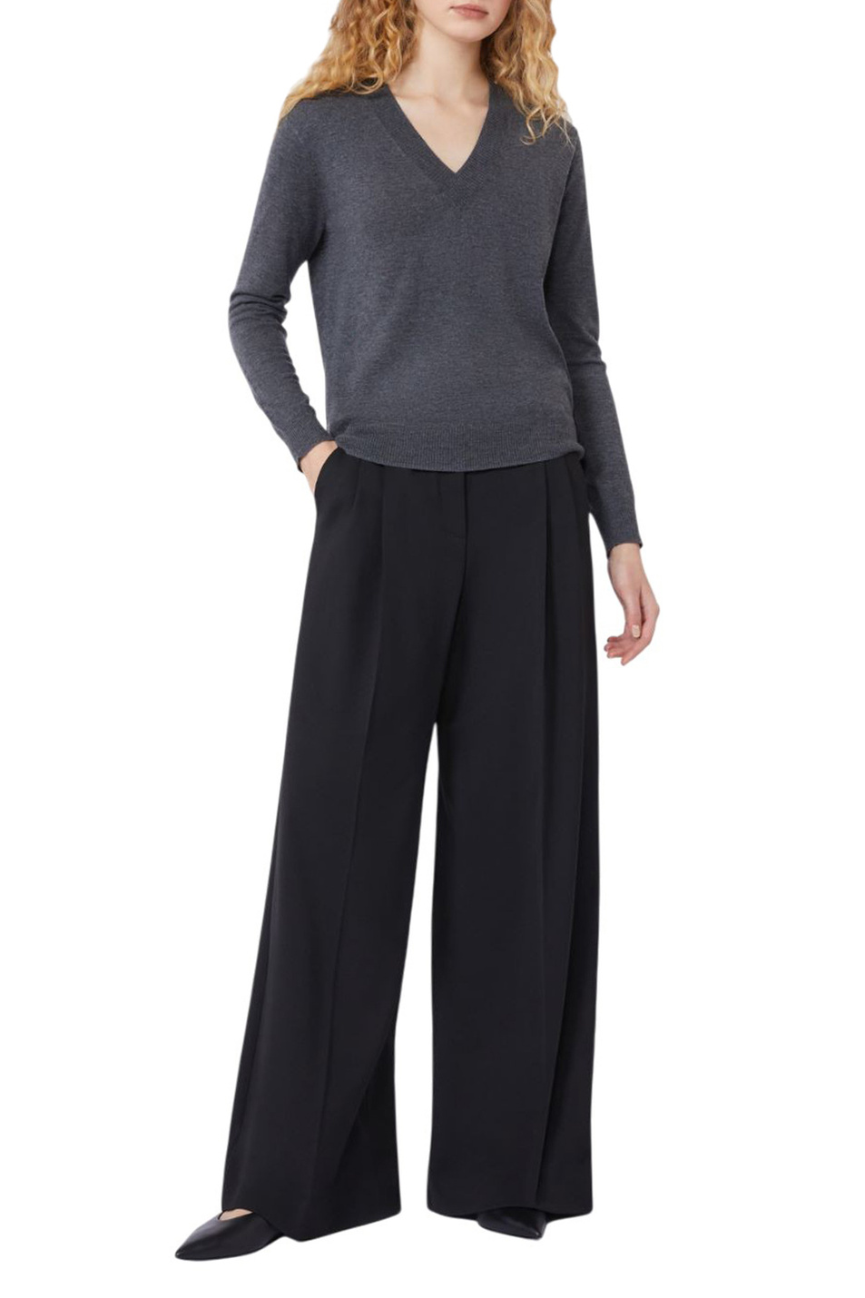 Женский Weekend Max Mara Брюки ASTA однотонные (цвет ), артикул 2615131061 | Фото 2