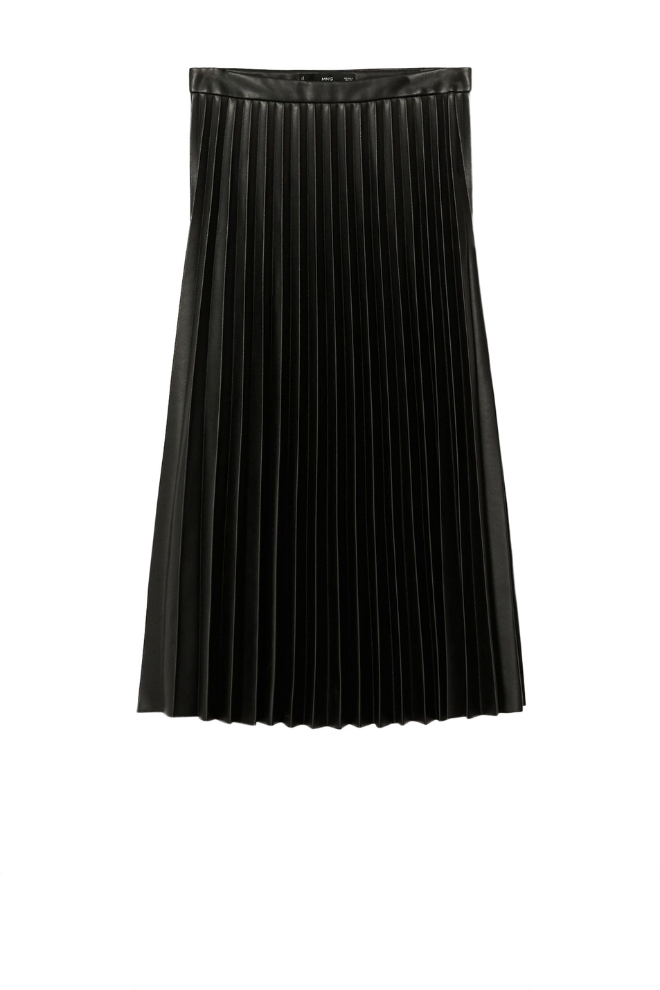 Женский Mango Плиссированная юбка LONG из искусственной кожи (цвет ), артикул 37077747 | Фото 1