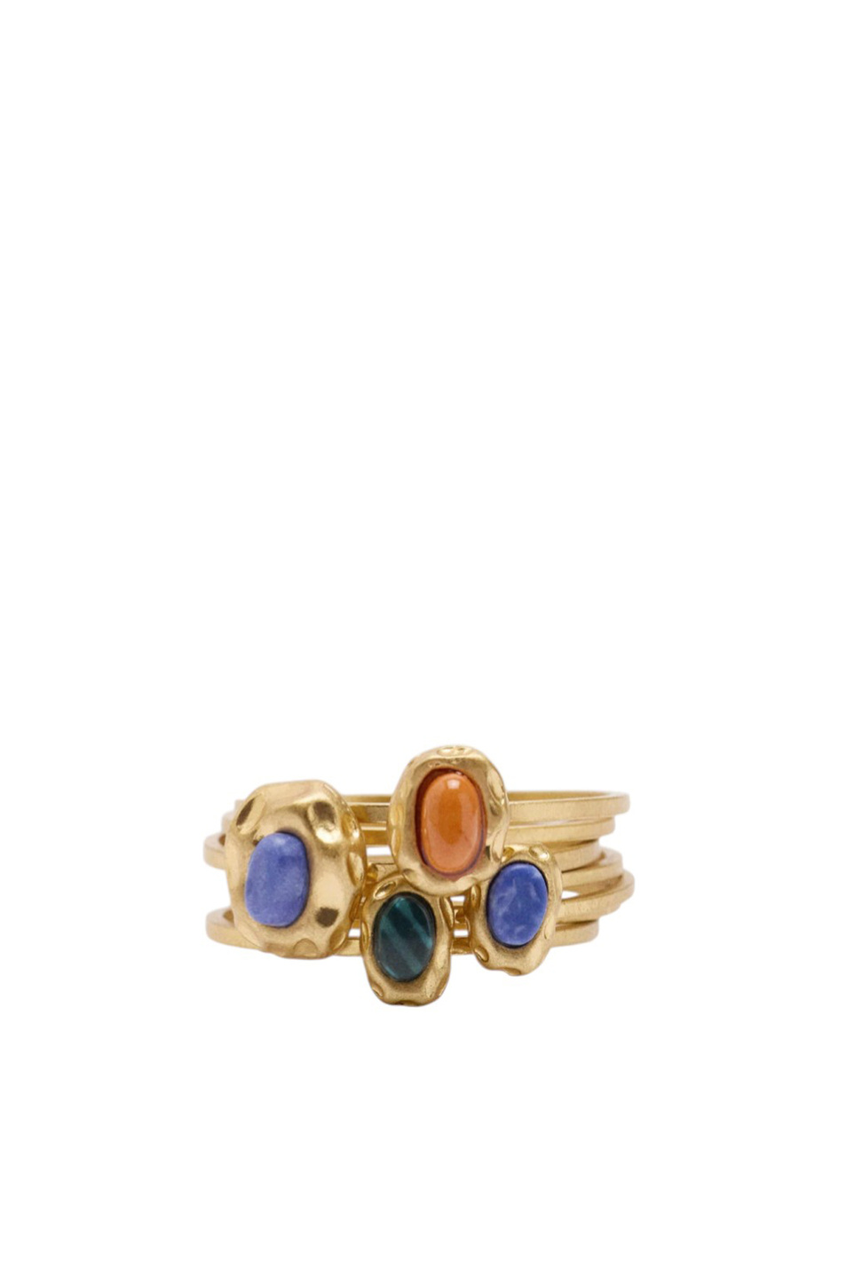 Женский Parfois Кольцо в комплекте из 7 шт (цвет ), артикул 237417 | Фото 1