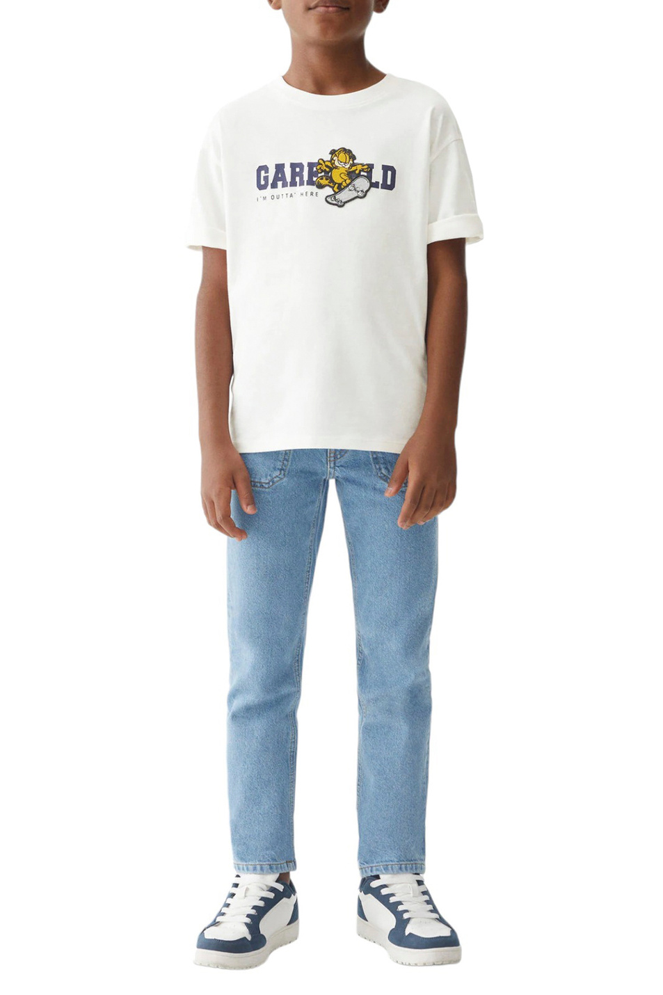 Мальчикам Mango Kids Футболка GSKATE из натурального хлопка (цвет ), артикул 57095969 | Фото 3