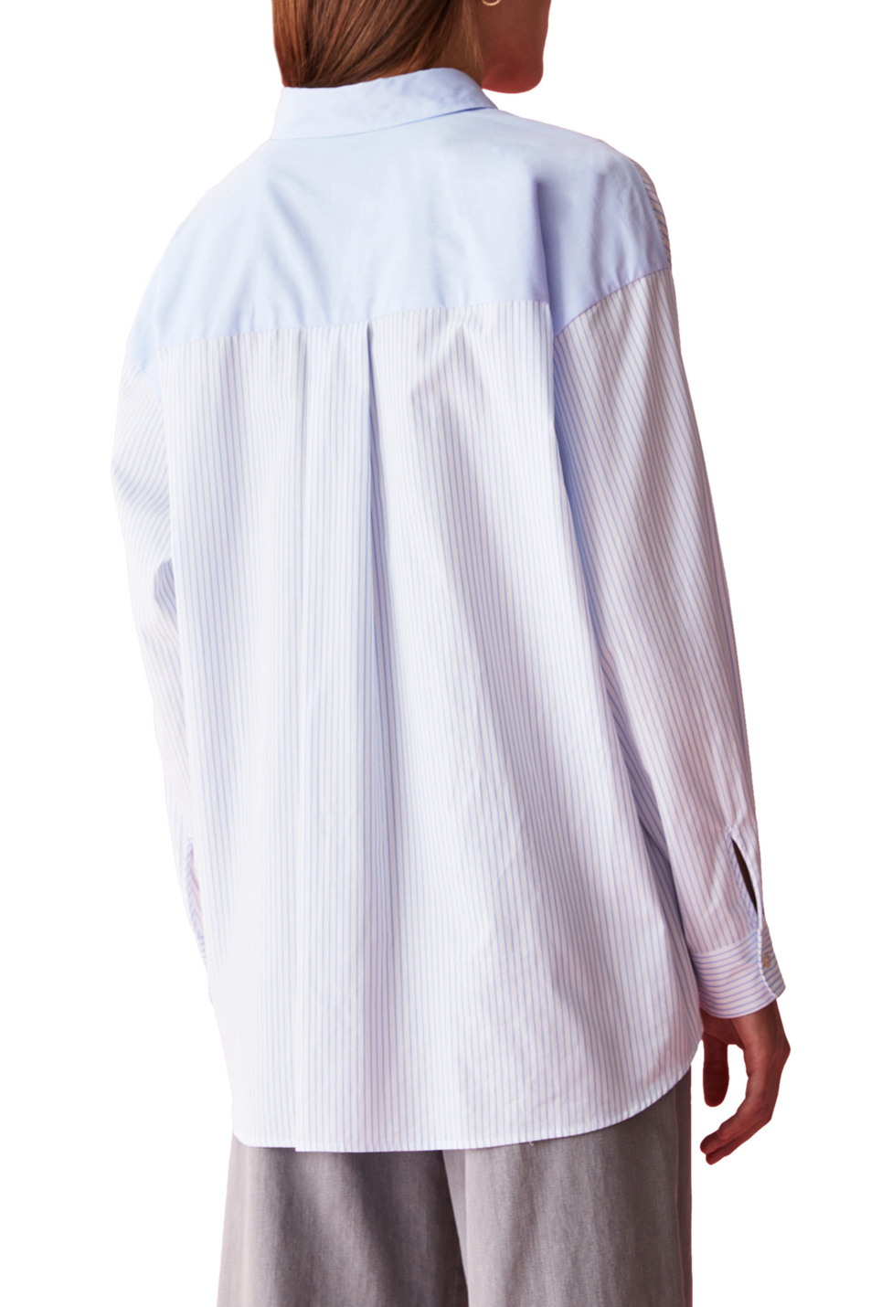 Женский iBLUES Рубашка FORO из натурального хлопка (цвет ), артикул 2371111431 | Фото 4