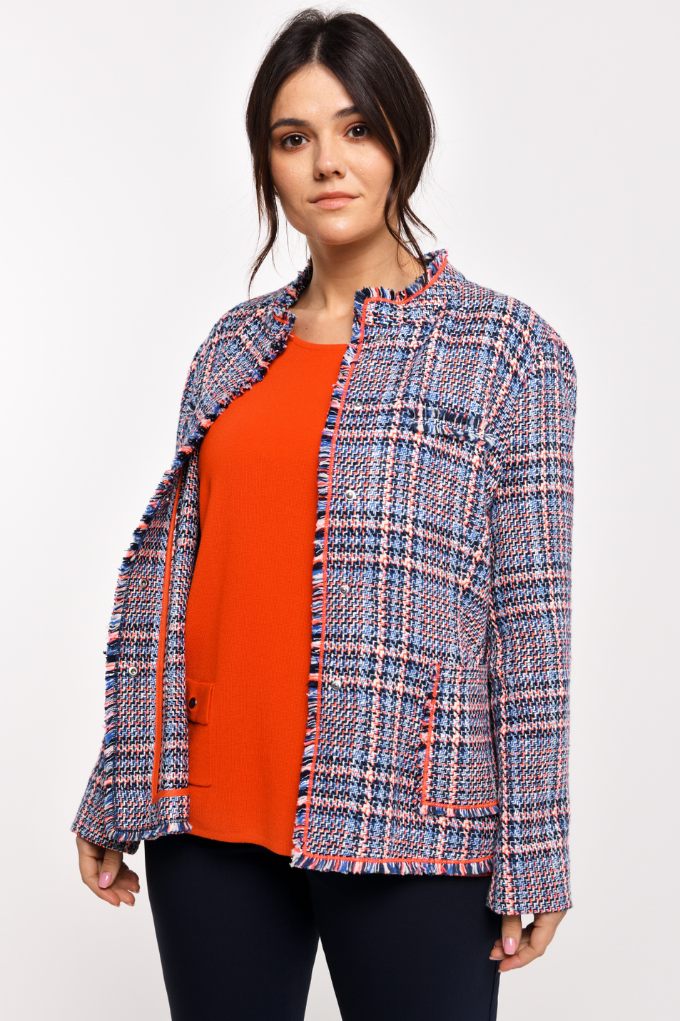 Женский Gerry Weber Жакет из эластичного хлопка (цвет ), артикул 330020-38129 | Фото 1