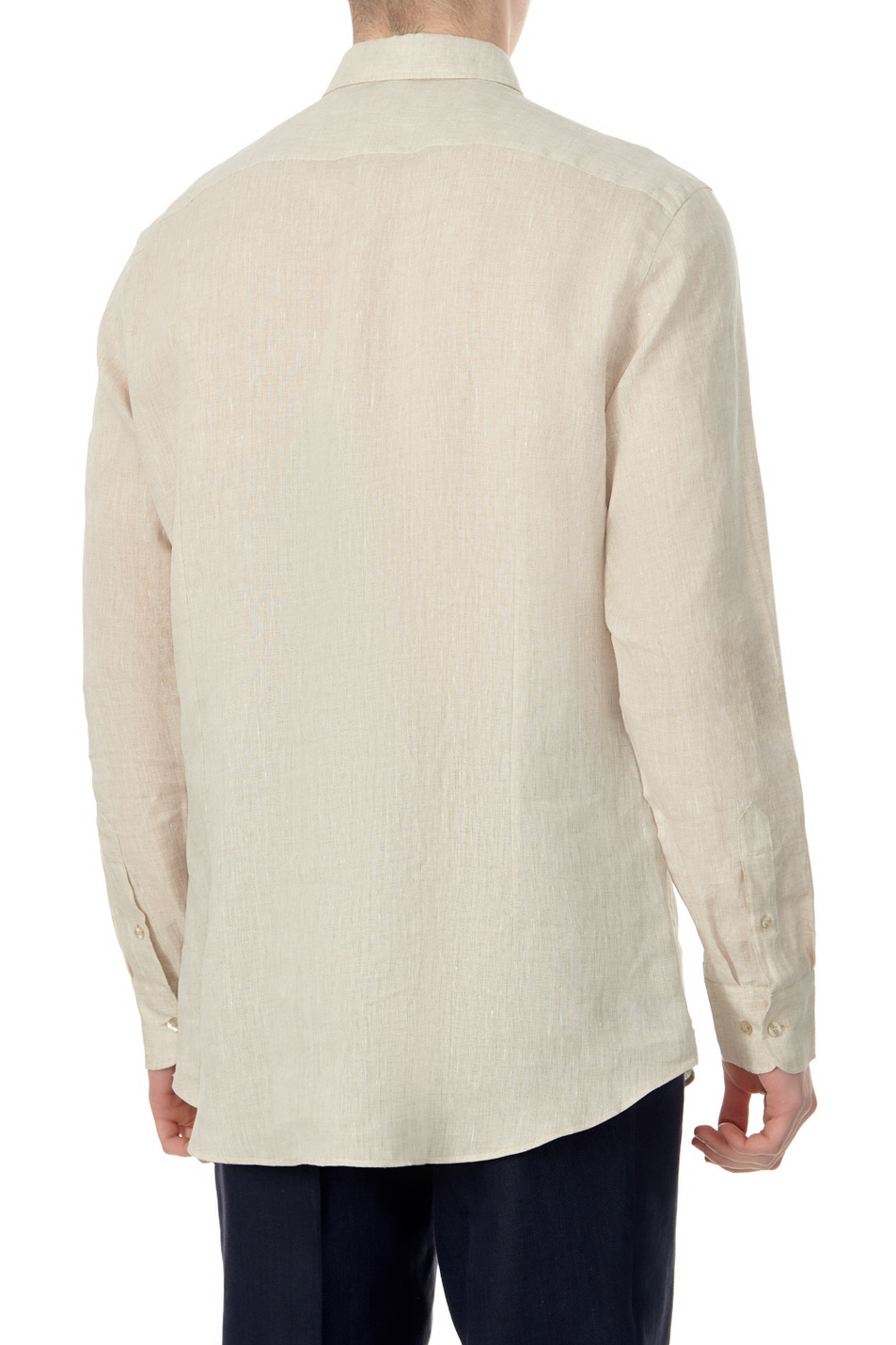 Мужской Etro Рубашка из чистого льна с логотипом (цвет ), артикул MRIB000299TU3D6M0299 | Фото 6