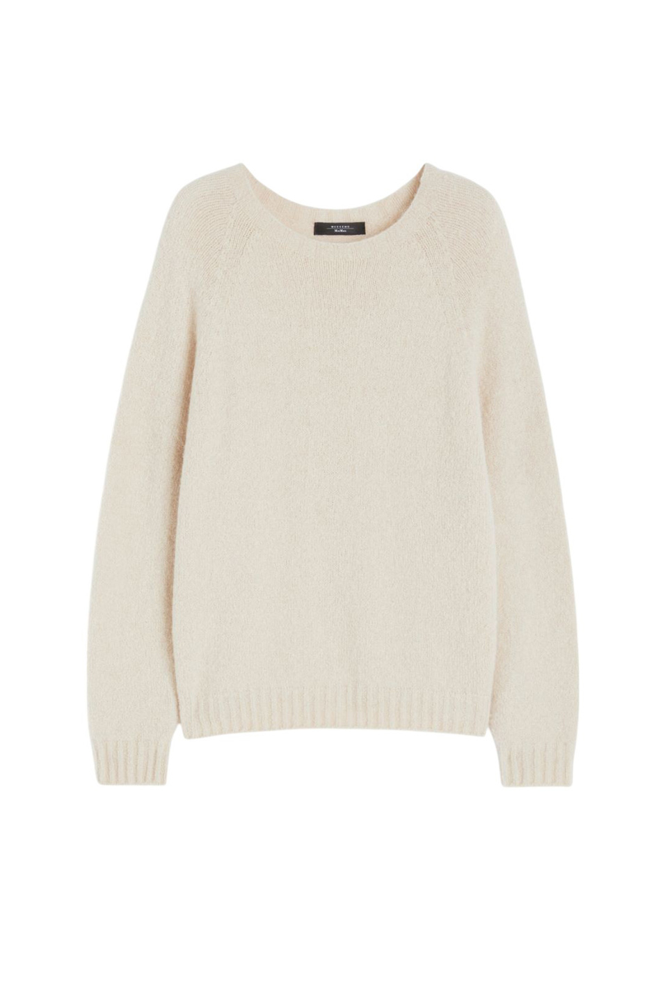 Женский Weekend Max Mara Свитер GHIACCI однотонный из смесовой альпаки (цвет ), артикул 2525366151 | Фото 1
