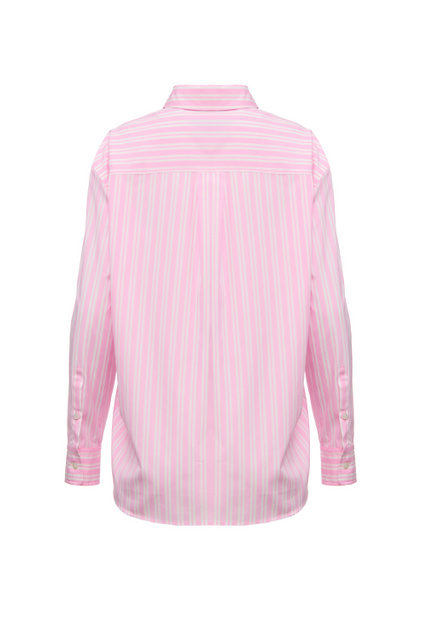 Рубашка из натурального хлопка|Основной цвет:Розовый|Артикул:51910227 | Фото 2