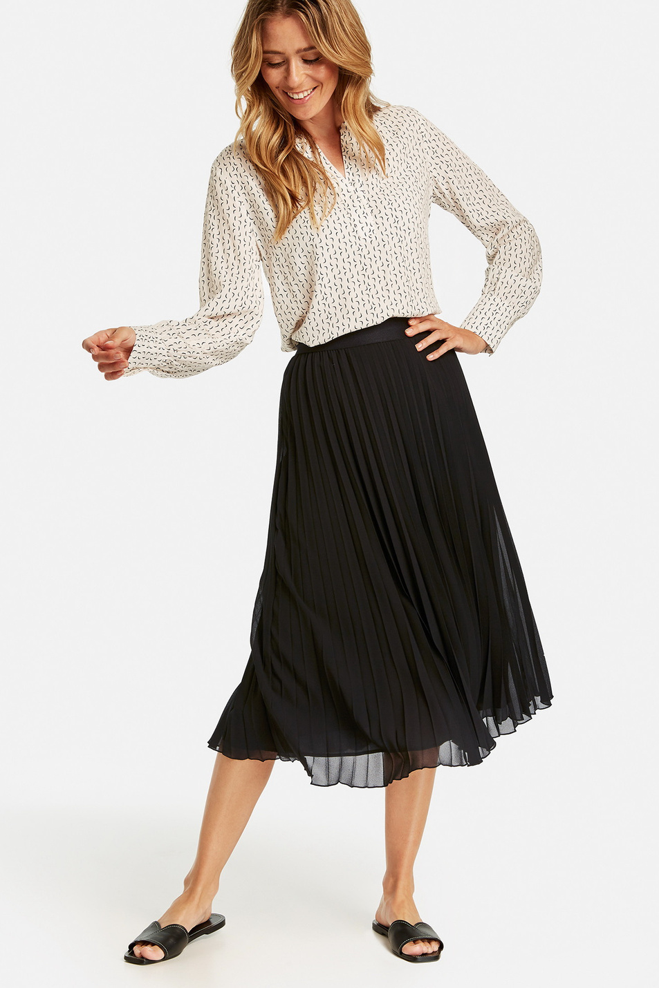 Женский Gerry Weber Юбка плиссированная (цвет ), артикул 91089-31531 | Фото 3