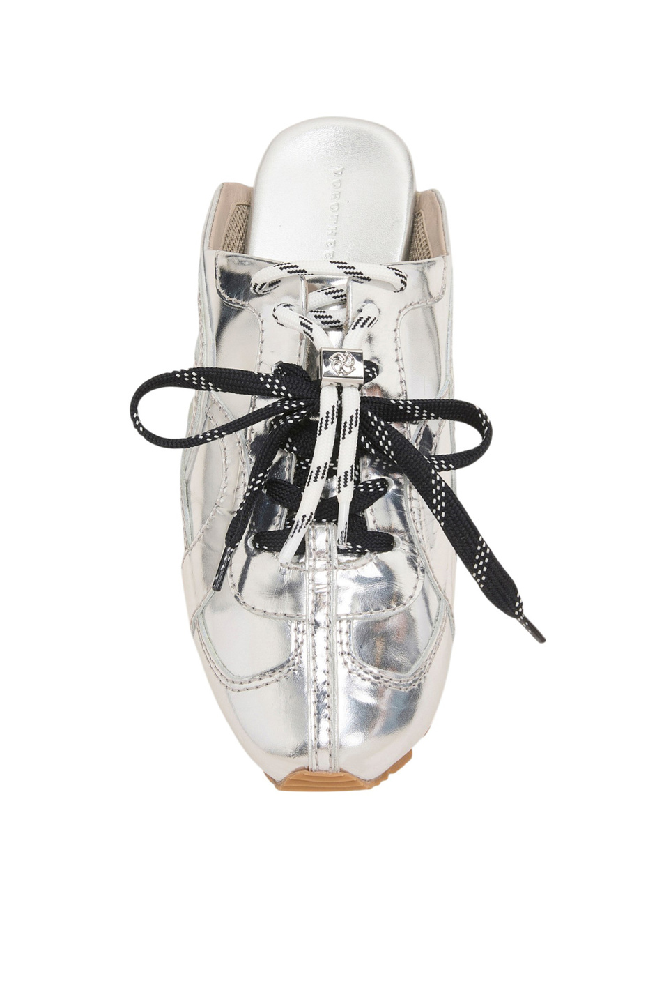 Женский Dorothee Schumacher Кроссовки-мюли с эффектом металлик (цвет ), артикул 450720 | Фото 4