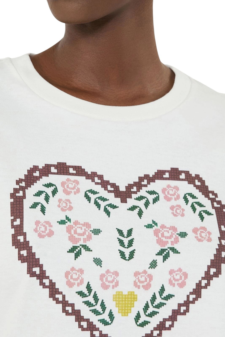 Женский Weekend Max Mara Футболка из хлопка с принтом (цвет ), артикул 2615971051 | Фото 5