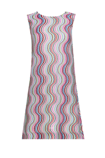 Платье с принтом|Основной цвет:Мультиколор|Артикул:DS23SG63-BR00O3 | Фото 1