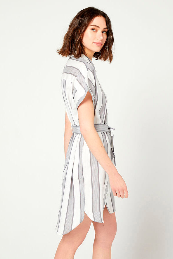 Etam Платье-рубашка в полоску LONGO (цвет ), артикул 6517292 | Фото 3