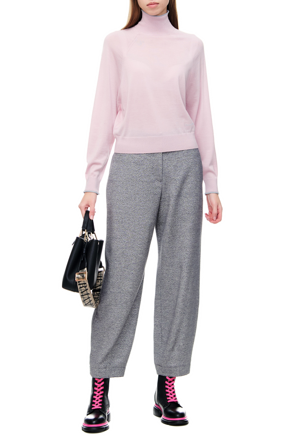 Женский Emporio Armani Свитер из натуральной шерсти (цвет ), артикул 6L2MTD-2M03Z | Фото 2