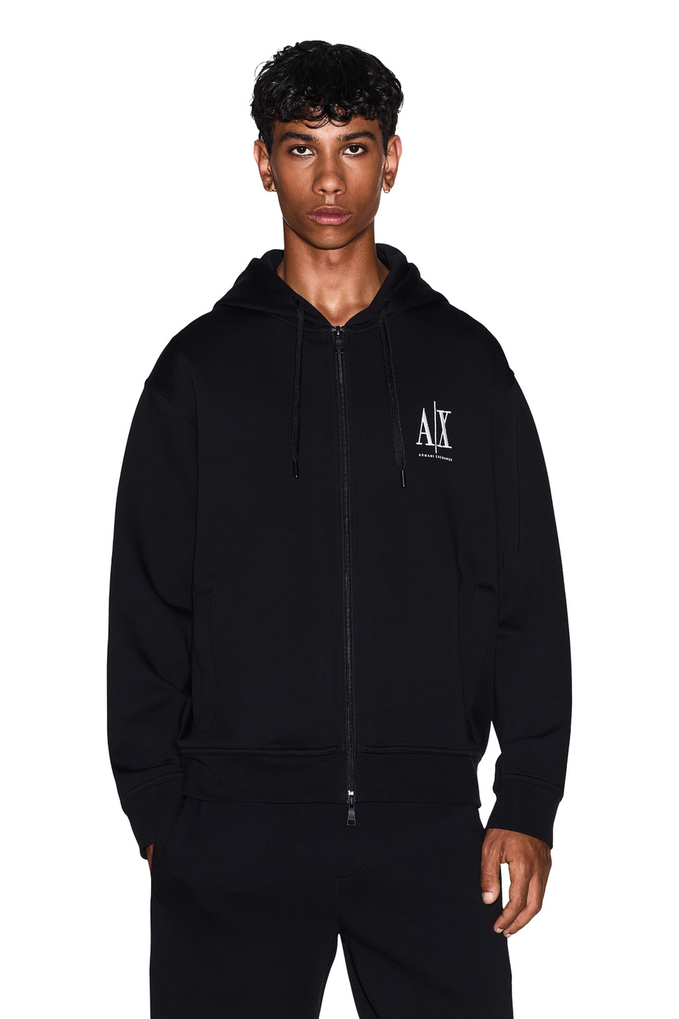 Мужской Armani Exchange Толстовка с логотипом (цвет ), артикул XM000371-AF10818 | Фото 3