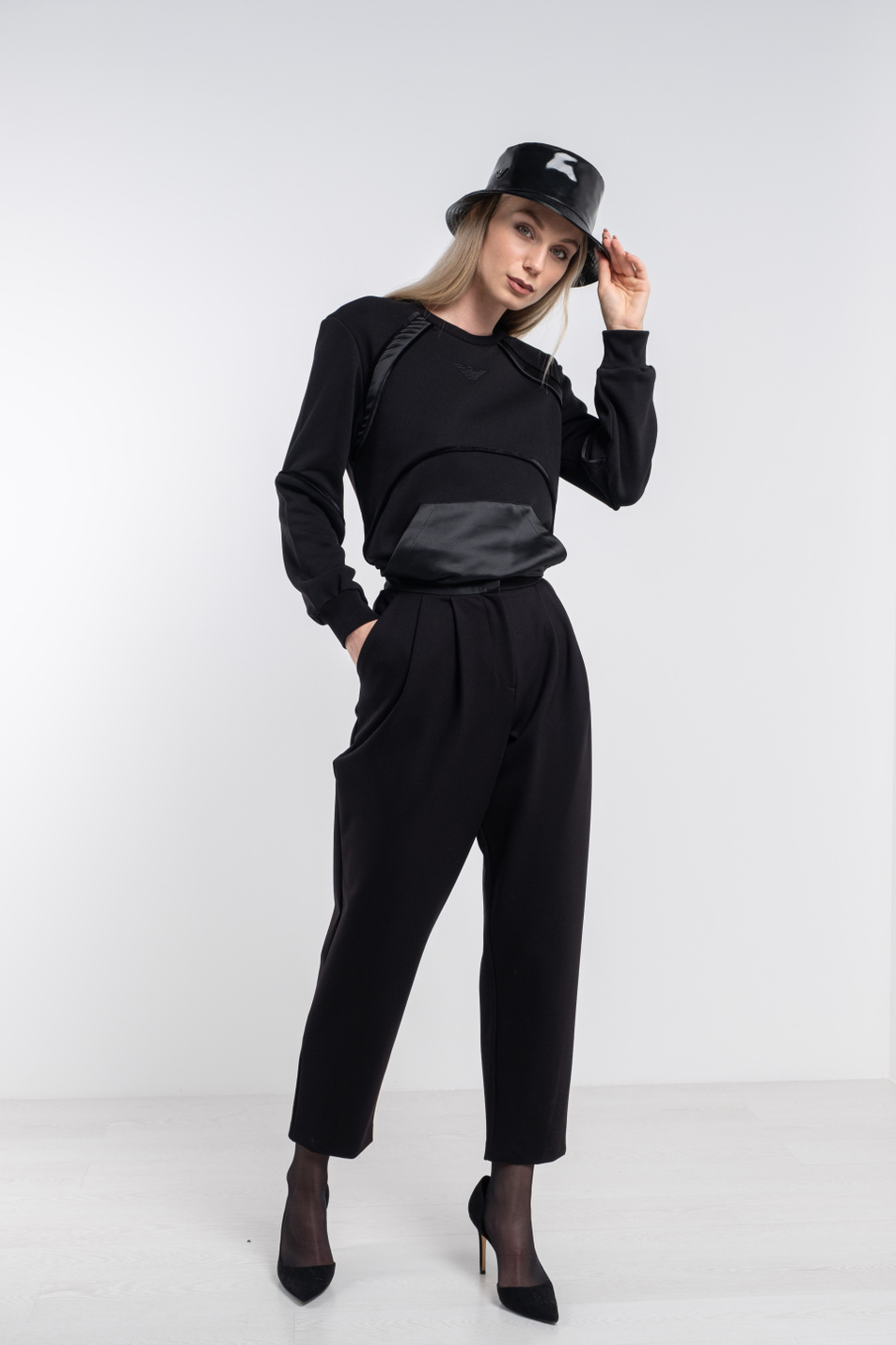 Женский Emporio Armani Свитшот из смесового хлопка (цвет ), артикул 6H2M7S-2JPDZ | Фото 2