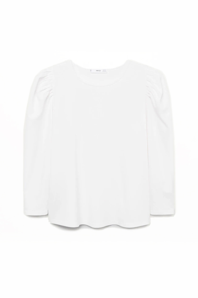 Женский Mango Лонгслив MARY с рукавами-фонариками (цвет ), артикул 87055690 | Фото 1