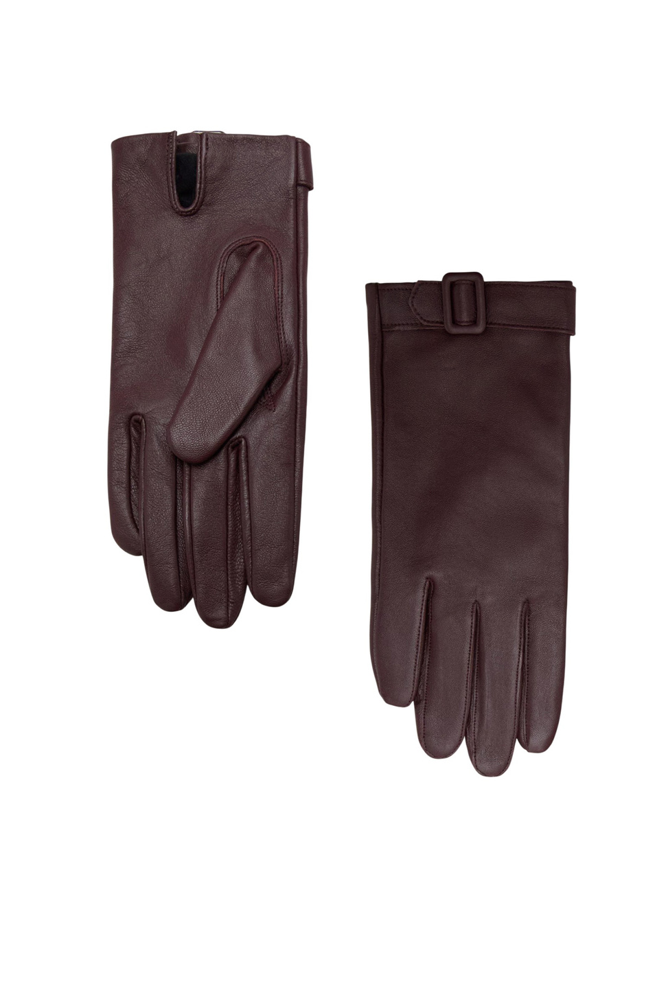 Женский Mango Перчатки BELTY из натуральной кожи (цвет ), артикул 17037770 | Фото 1