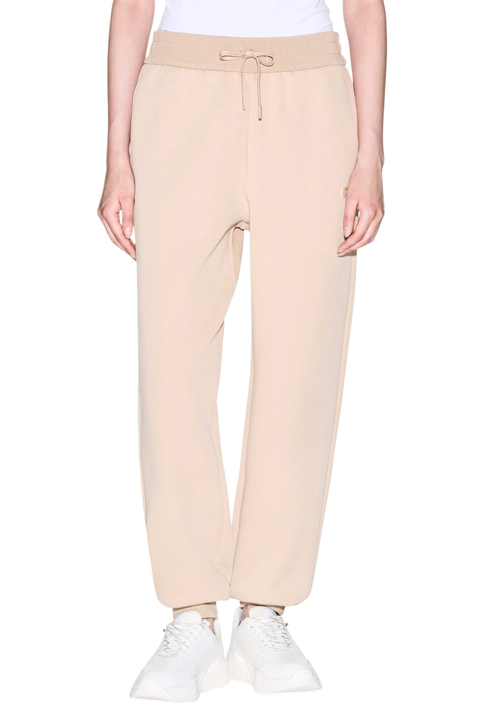 Женский Armani Exchange Брюки из смесового хлопка (цвет ), артикул XW001287-AF16134 | Фото 3