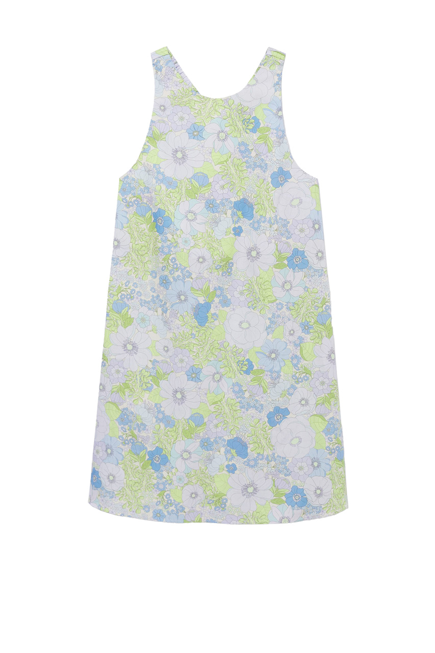 Платье VITA с перекрещенными сзади бретелями|Основной цвет:Зеленый|Артикул:87929404 | Фото 1