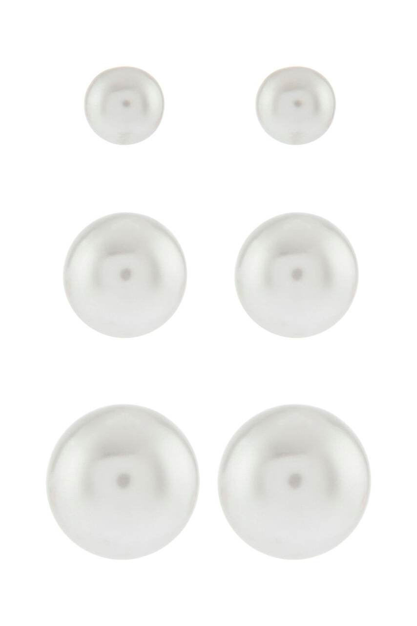Женский Accessorize Набор серег BALL STUD (цвет ), артикул 581748 | Фото 1