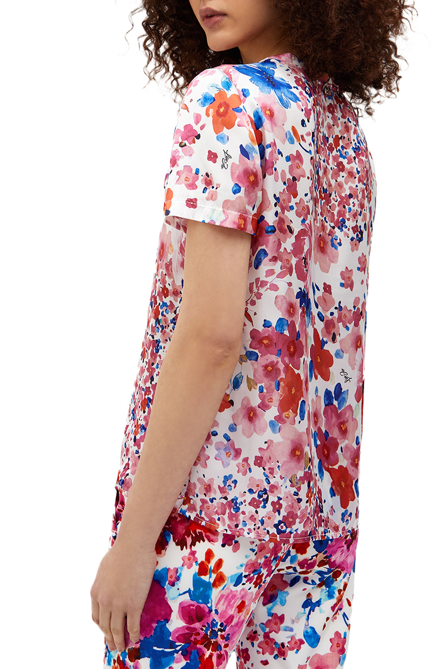 Женский Liu Jo Блузка с цветочным принтом (цвет ), артикул WA3022T5958 | Фото 4