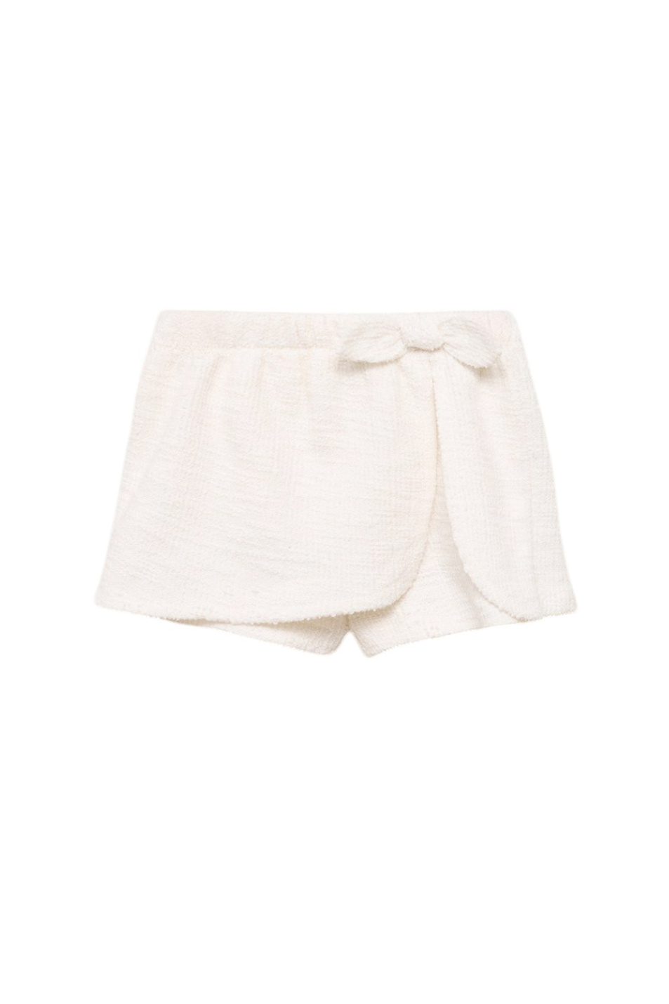 Девочкам Mango Kids Шорты-юбка NUDO из смесового хлопка (цвет ), артикул 87095975 | Фото 1