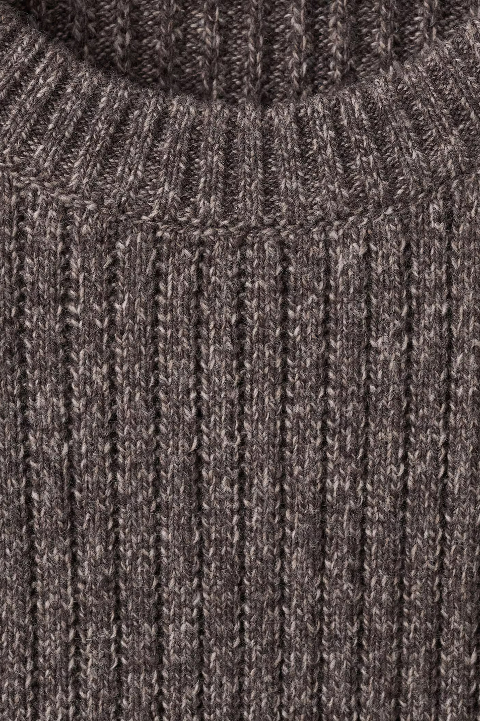 Джемпер JOAN из смесовой шерсти|Основной цвет:Коричневый Мужской Mango Man Джемпер JOAN из смесовой шерсти (цвет ), артикул 27041252 | Фото 5