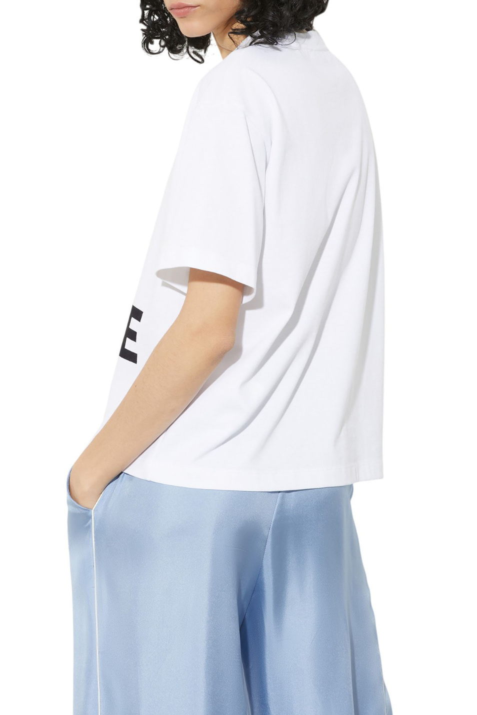 Женский MAX&Co. Футболка MCLFERIALE из хлопка (цвет ), артикул 2618971011 | Фото 4