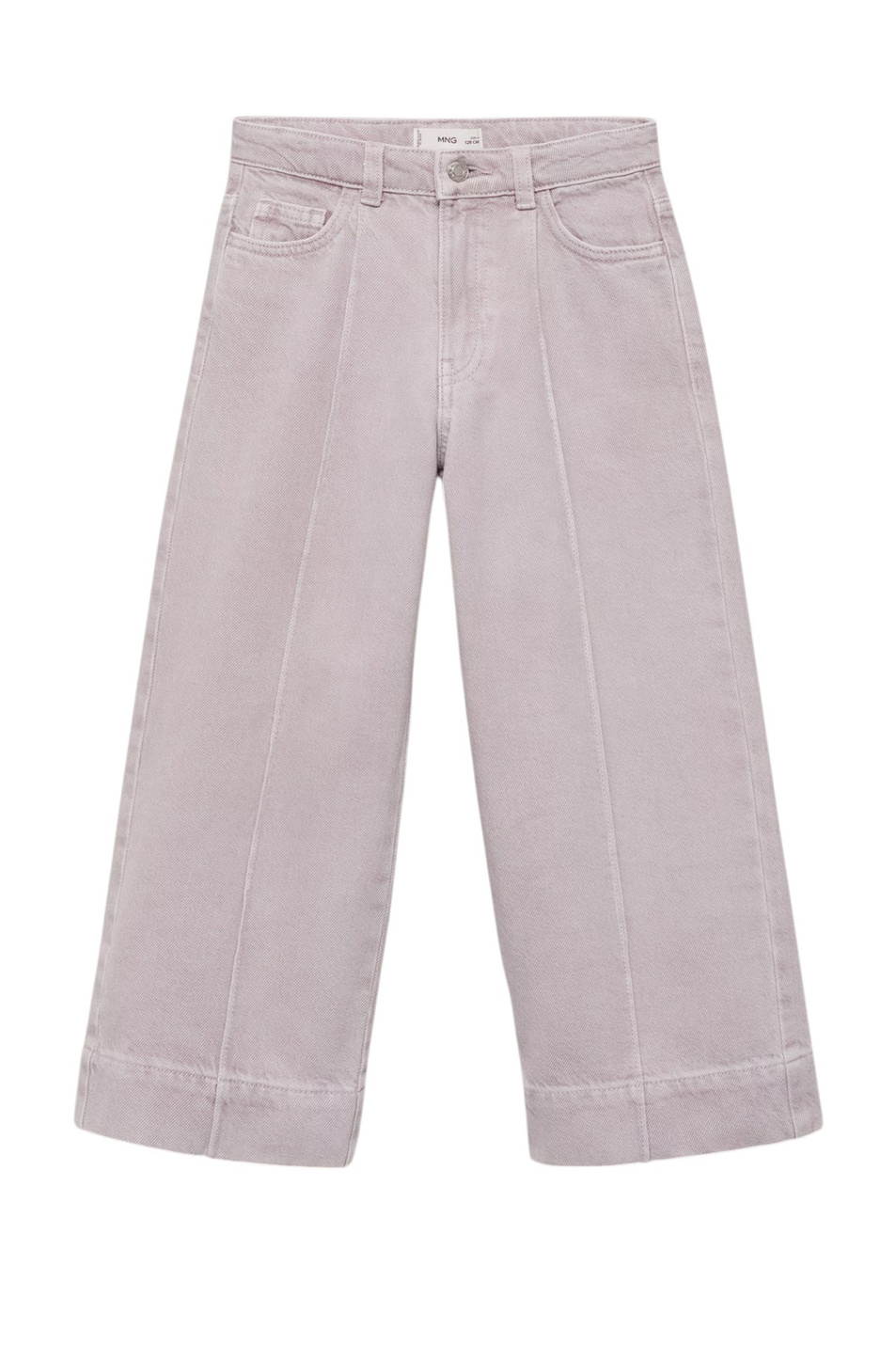 Девочкам Mango Kids Джинсы CULOTTE1 из хлопка (цвет ), артикул 17021249 | Фото 1