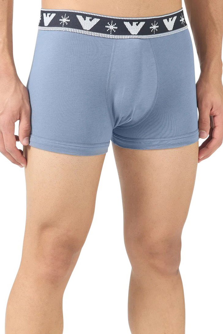 Трусы в комплект из 2 шт|Основной цвет:Синий Мужской Emporio Armani Трусы в комплект из 2 шт (цвет ), артикул EM000253-AF15009 | Фото 4