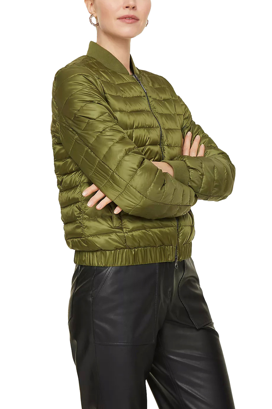 Comma Стеганая куртка бомбер с эффектом металлик (цвет ), артикул 8T.1Q1.51.2353 | Фото 2