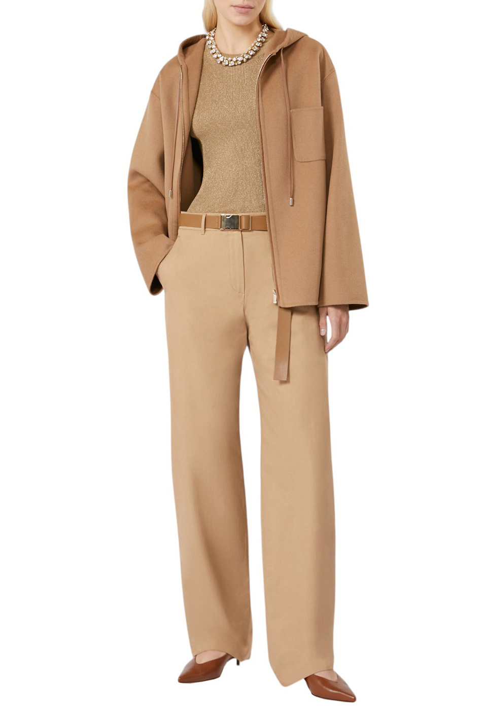 Женский Max Mara Джемпер SVELTO с люрексом (цвет ), артикул 2526366061 | Фото 2