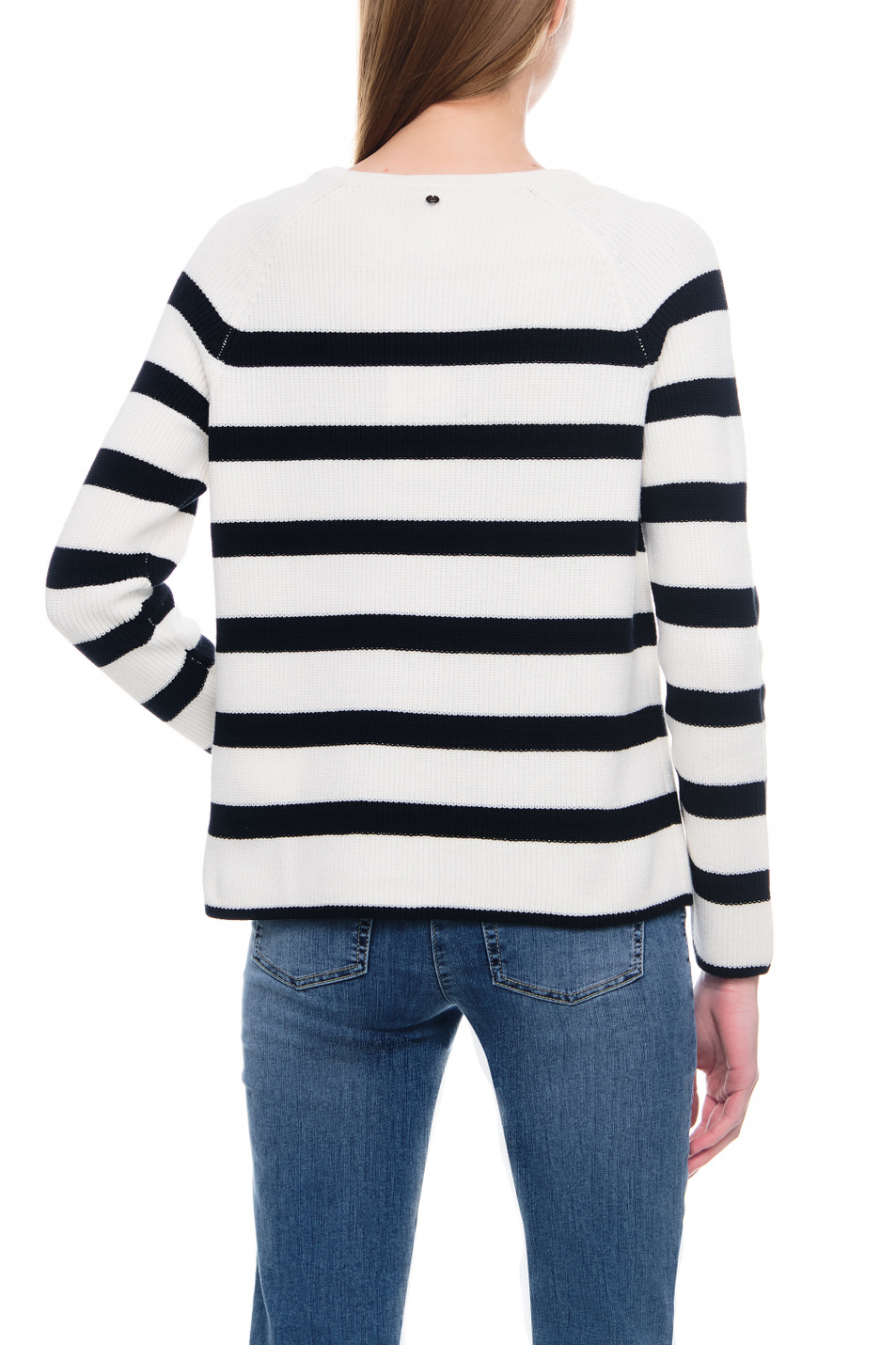 Женский Gerry Weber Джемпер в полоску с рукавом реглан (цвет ), артикул 978006-44701 | Фото 6